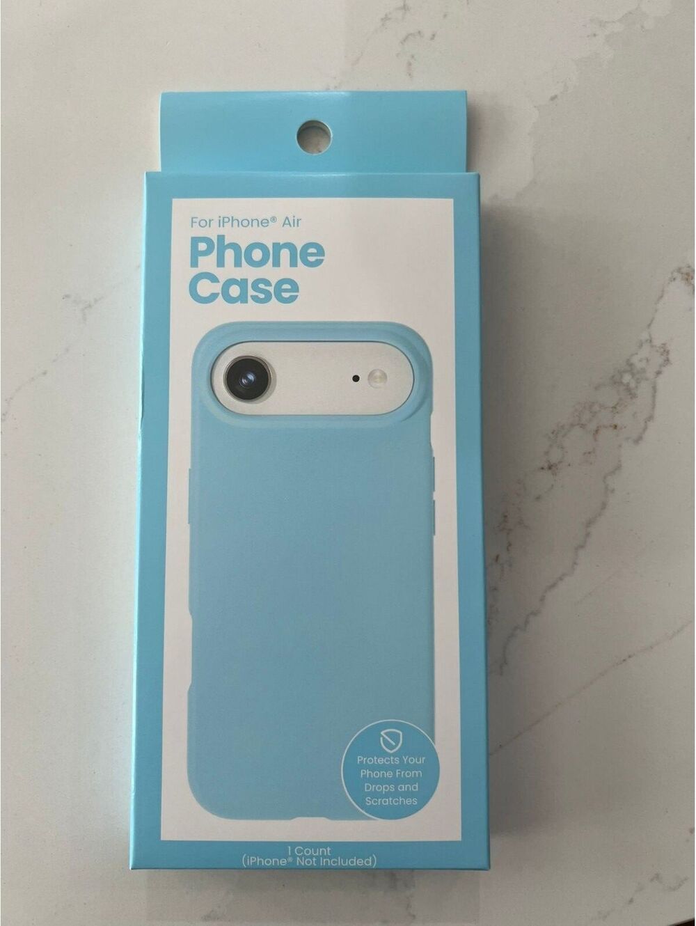 Phone Air Phone Case - Slim Lightweight TPU Cover (Light Blue) by Chug Inc
